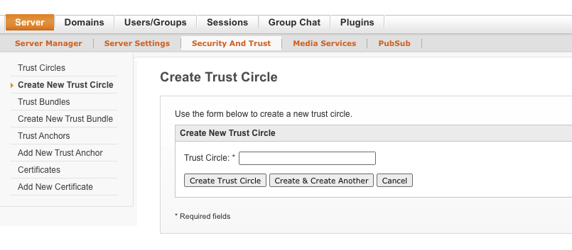 CreateTrustCircle
